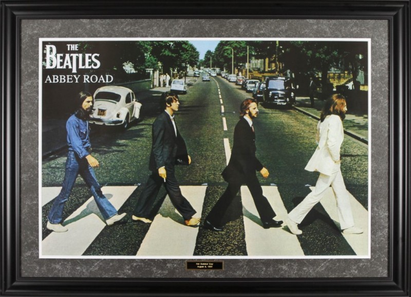 Обложка альбома Abbey Road 1969